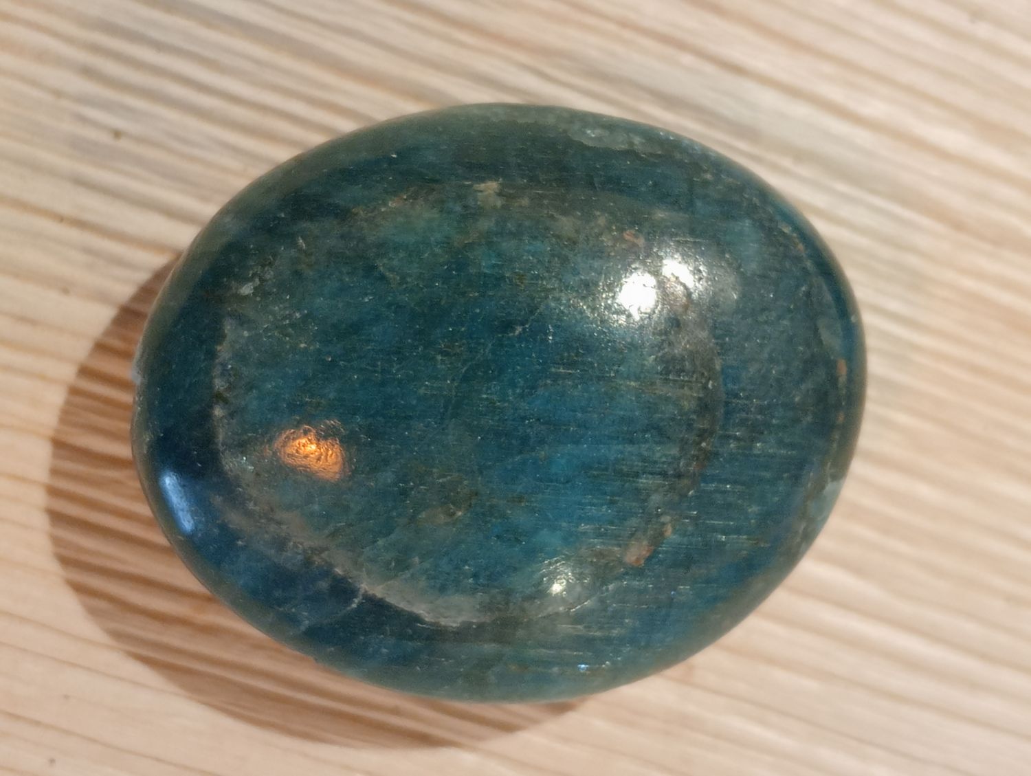 Blauwe Apetiet Handsteen