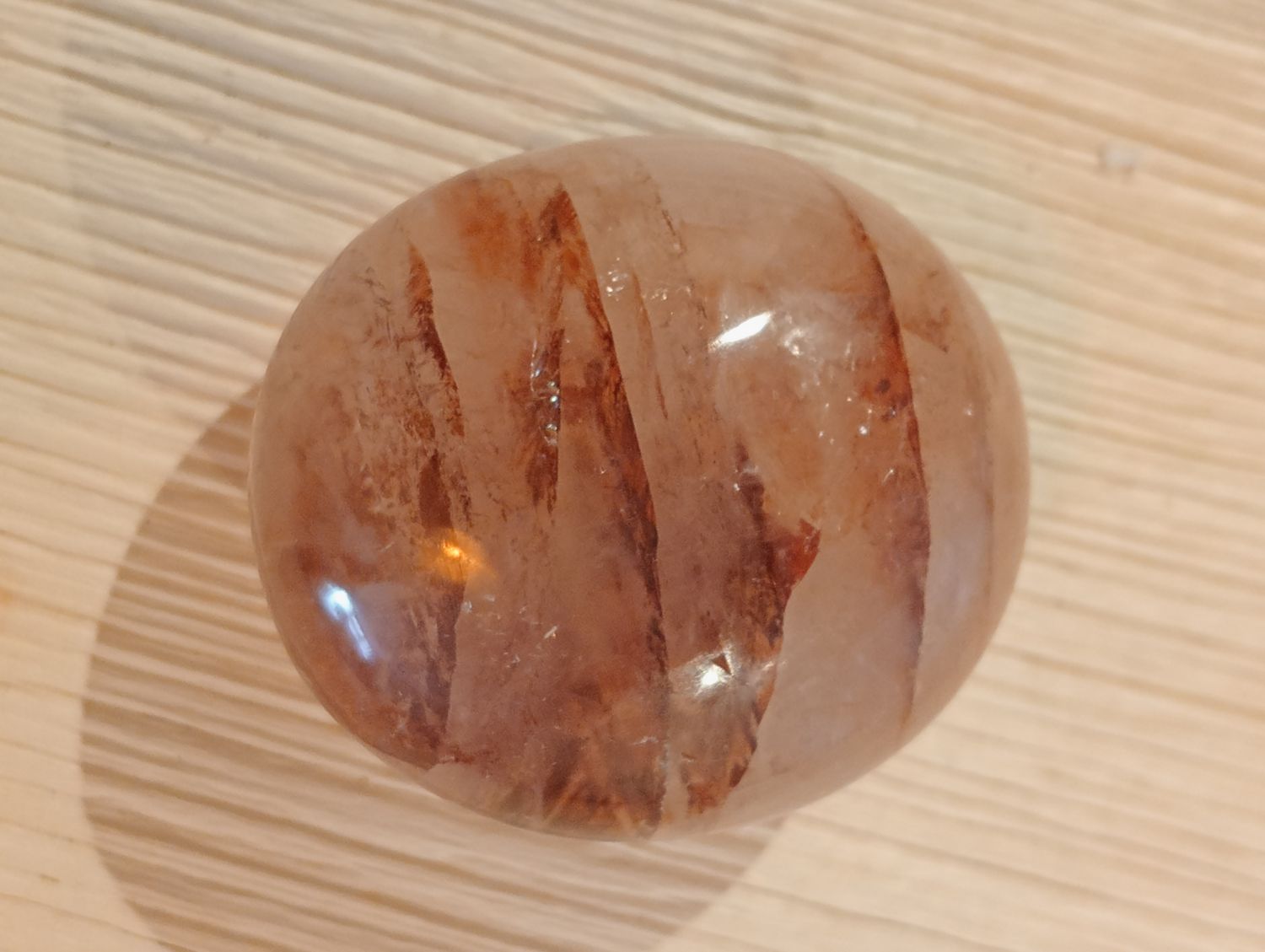 Hematiet Kwarts/Red Healer Handsteen