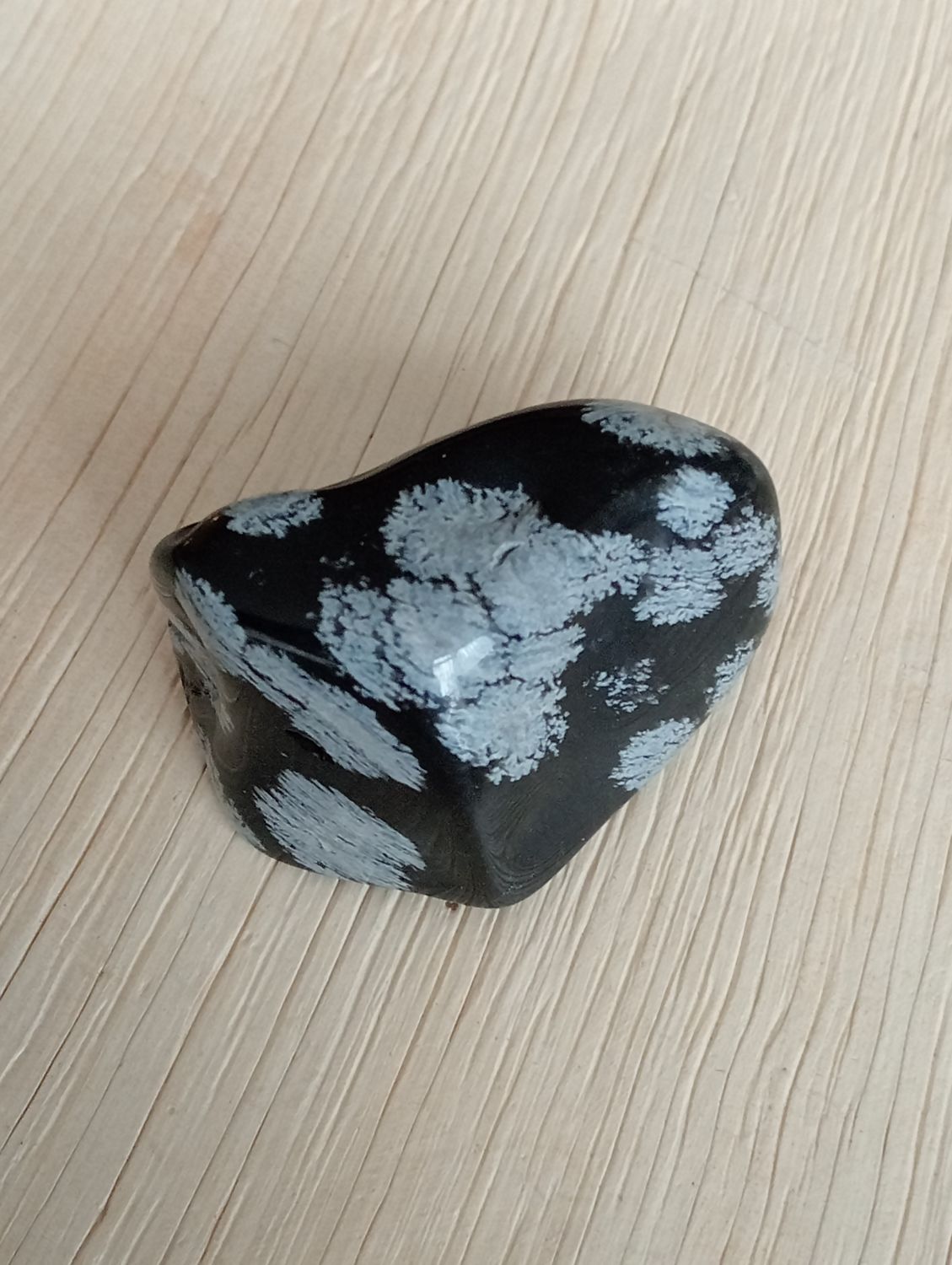 Snowflake Obsidiaan Trommelsteen