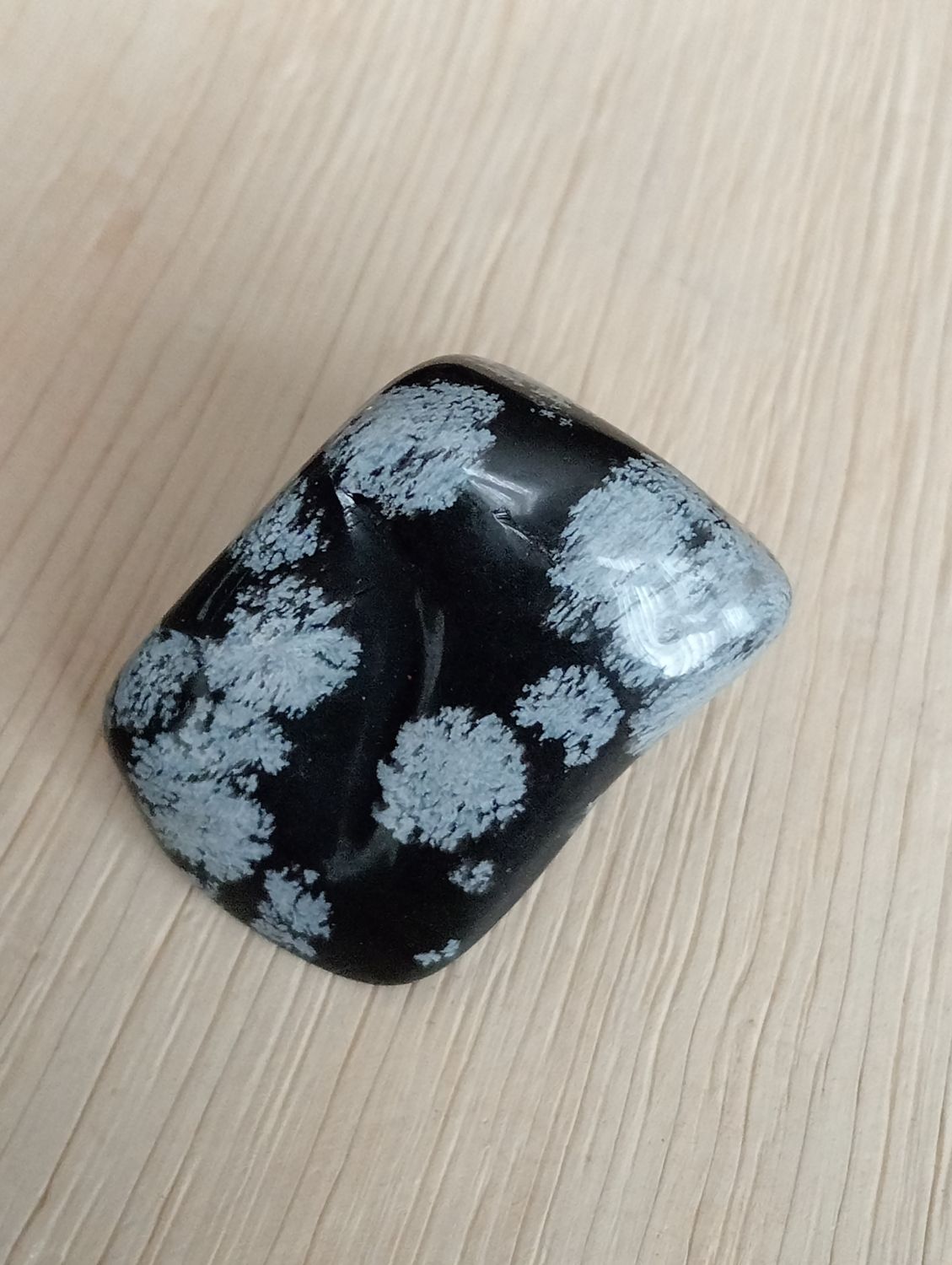 Snowflake Obsidiaan Trommelsteen