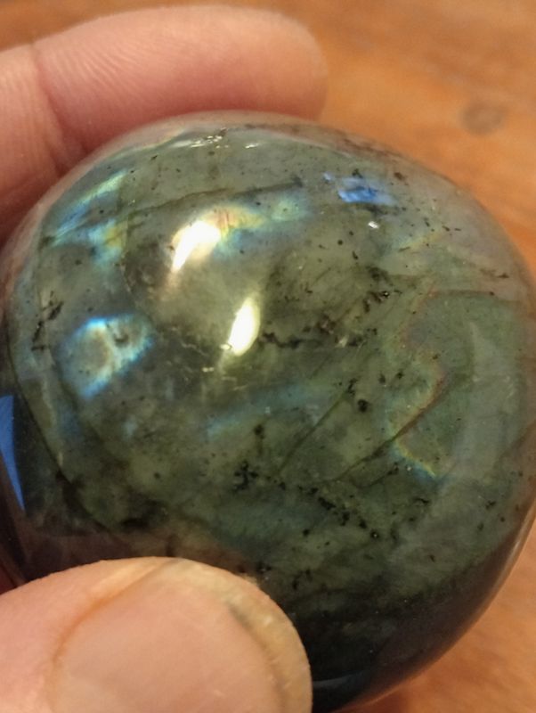 Handsteen Labradoriet