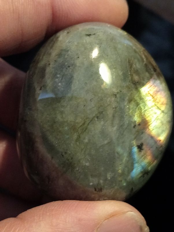 Handsteen Labradoriet