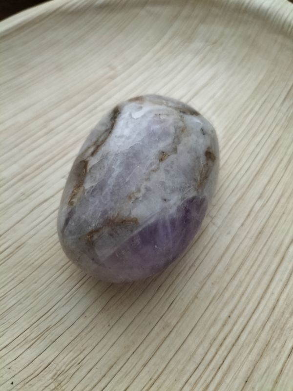 Handsteen Chevron Amethist