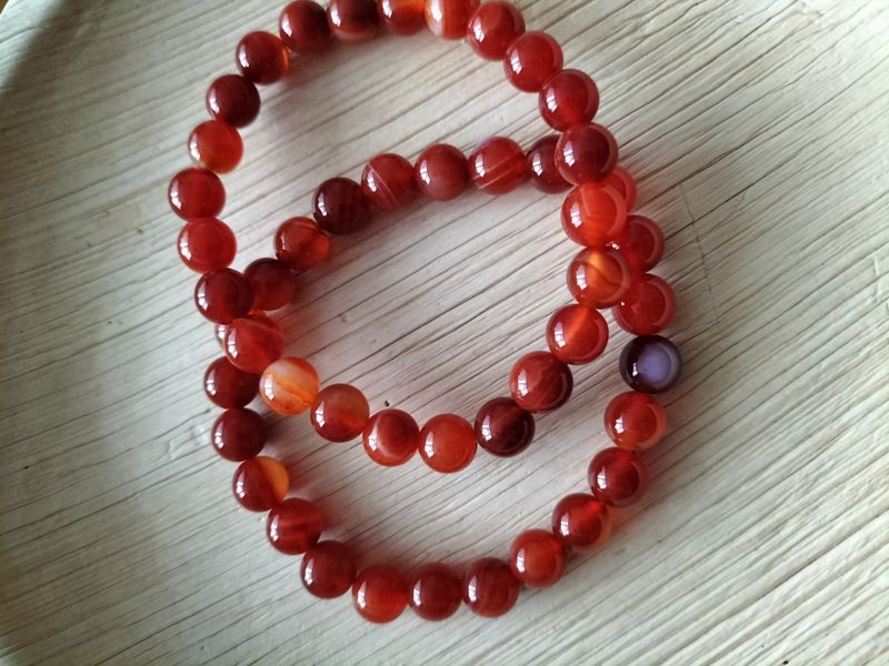 Armband Carneool