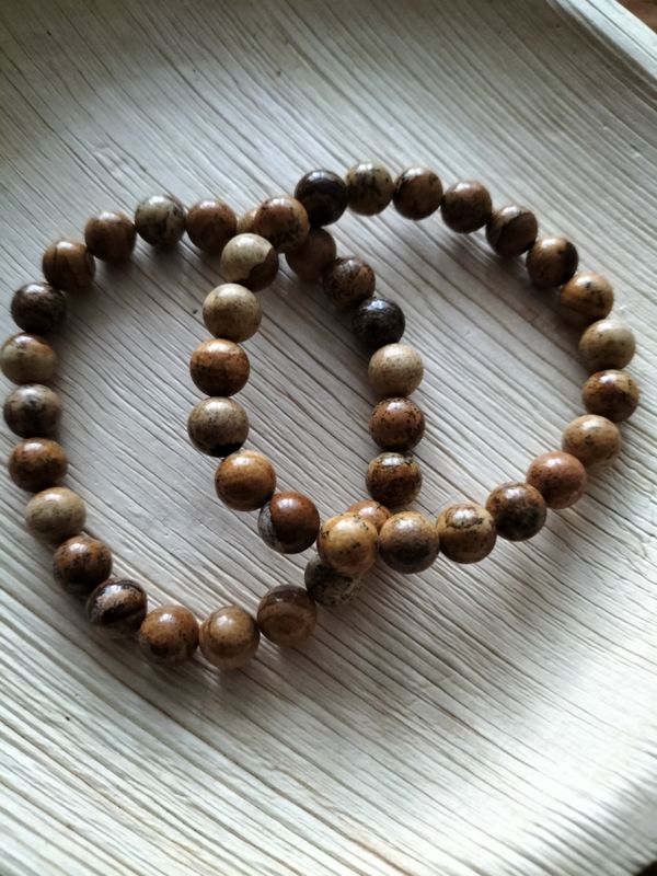armband Landschap jaspis