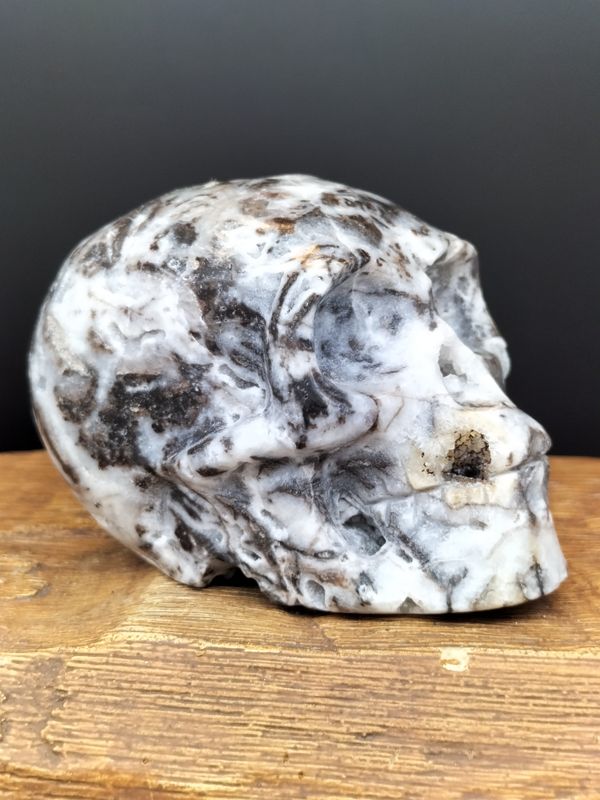 Chalcedoon Skull