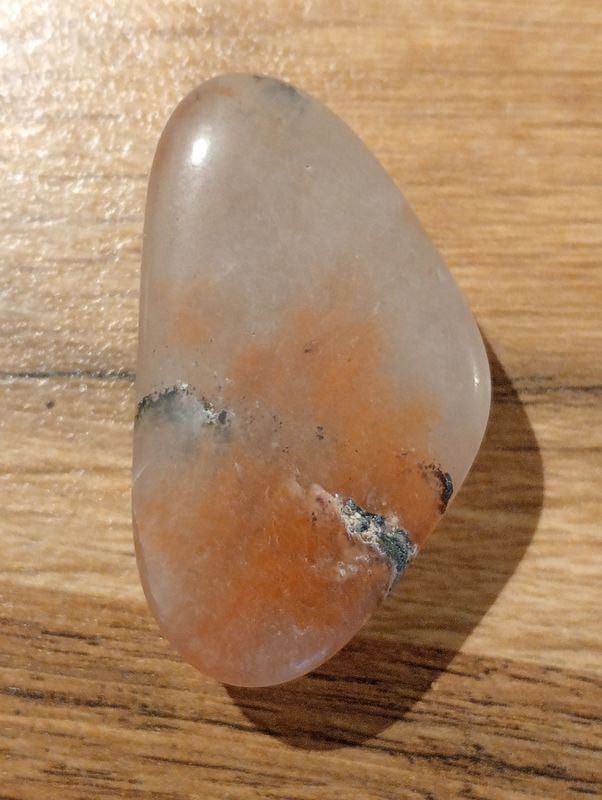 Hematiet Kwarts Handsteen