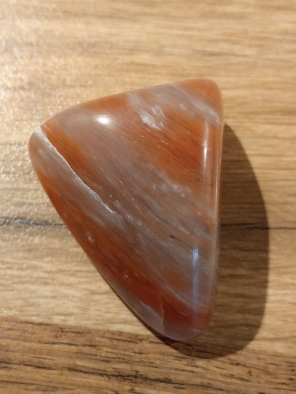 Hematiet Kwarts Handsteen