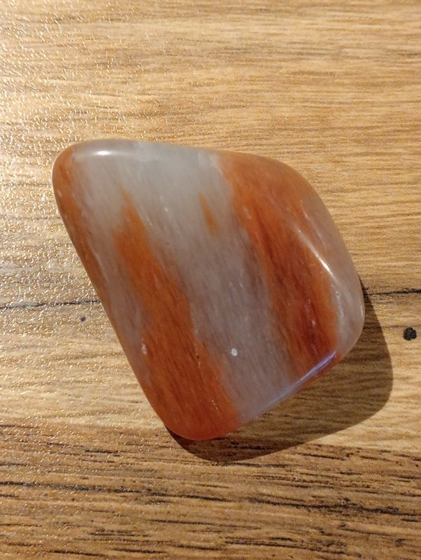 Hematiet Kwarts Handsteen