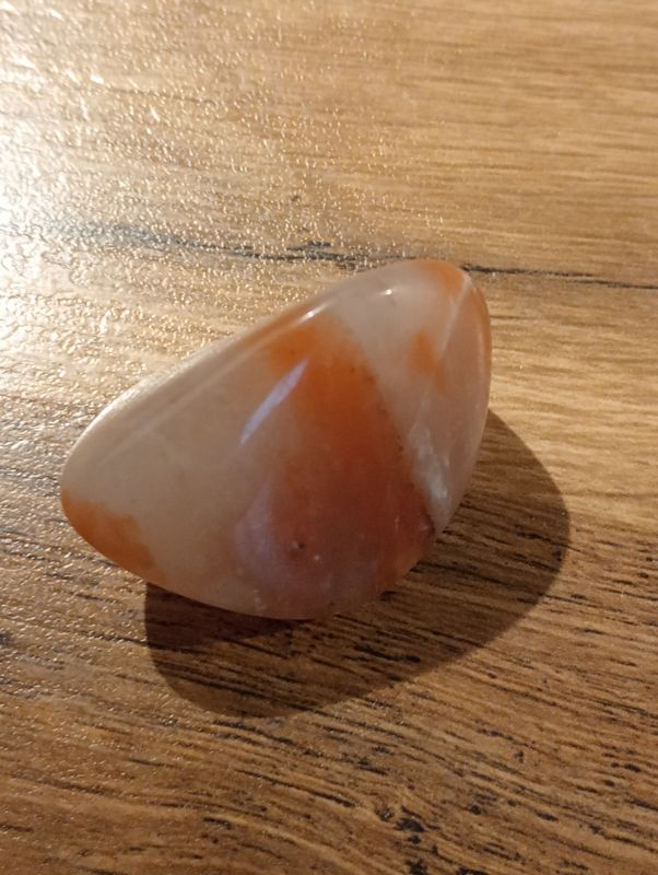 Hematiet Kwarts Handsteen