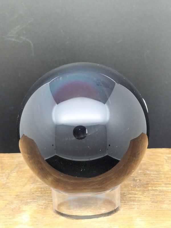 Regenboog Obsidiaan Bol