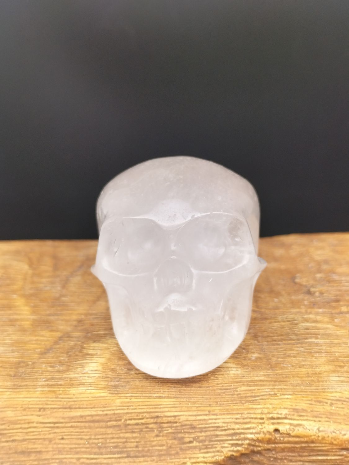 Bergkristal skull