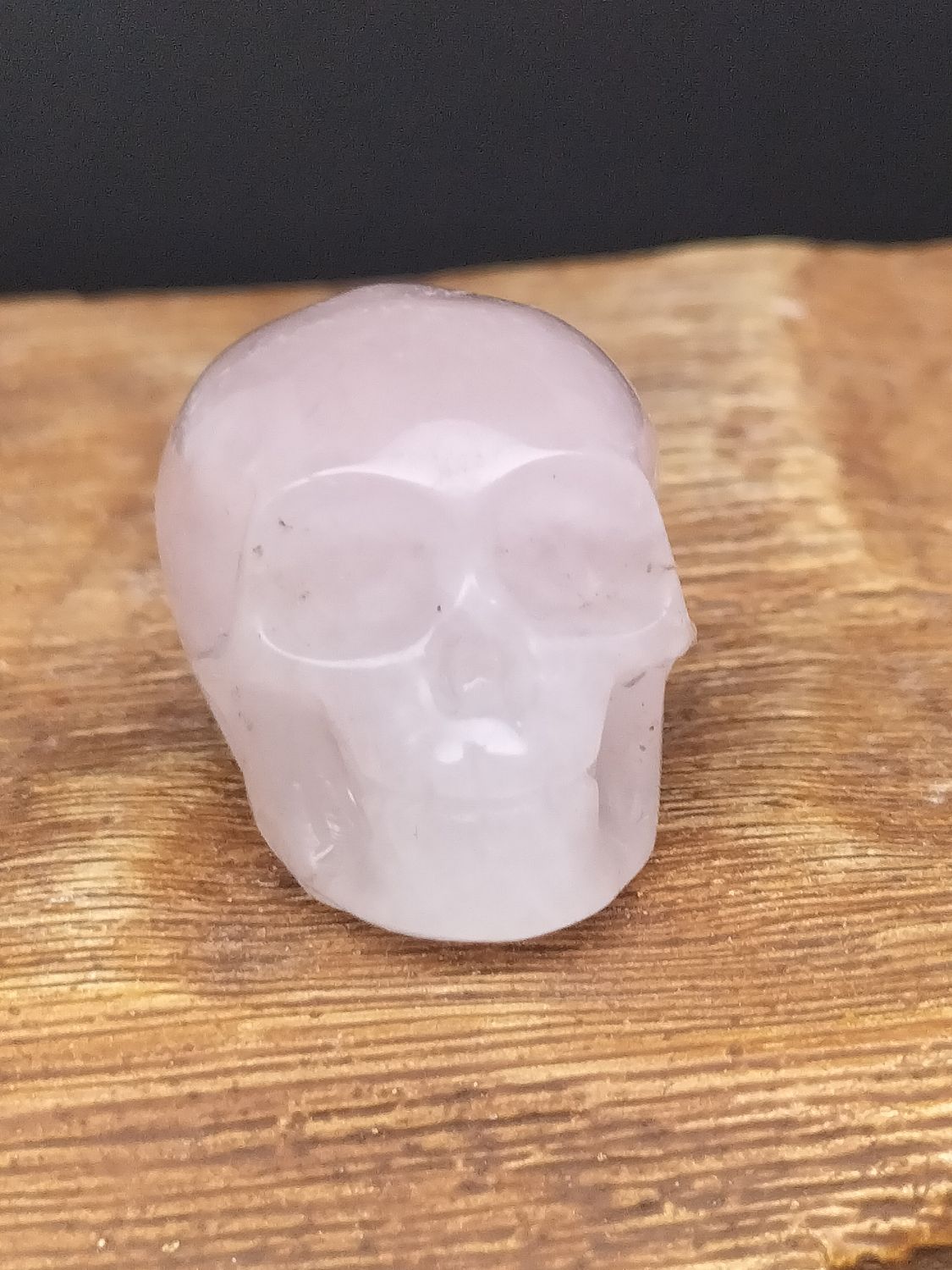 Rozenkwarts mini skull