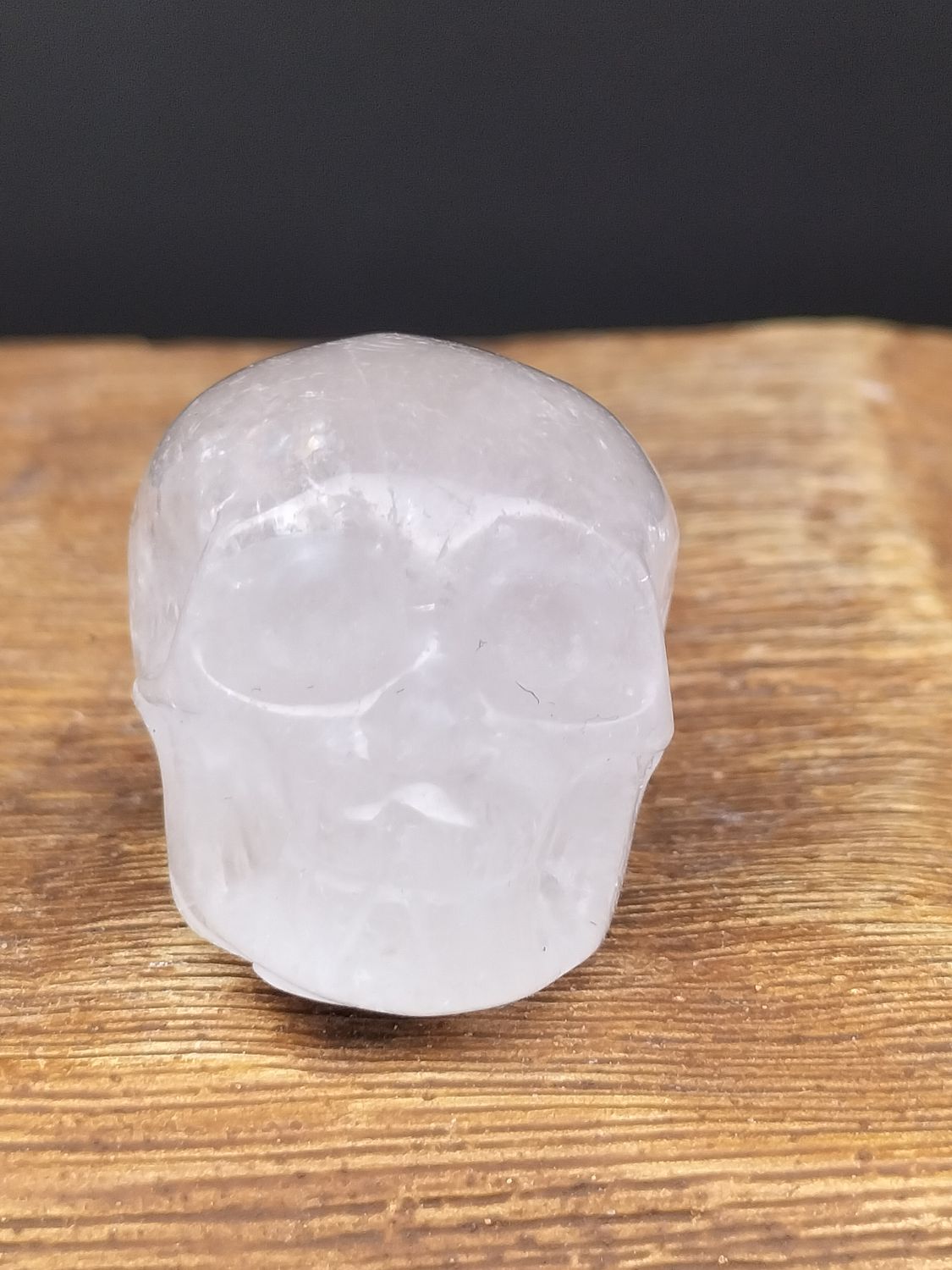 Bergkristal  mini skull