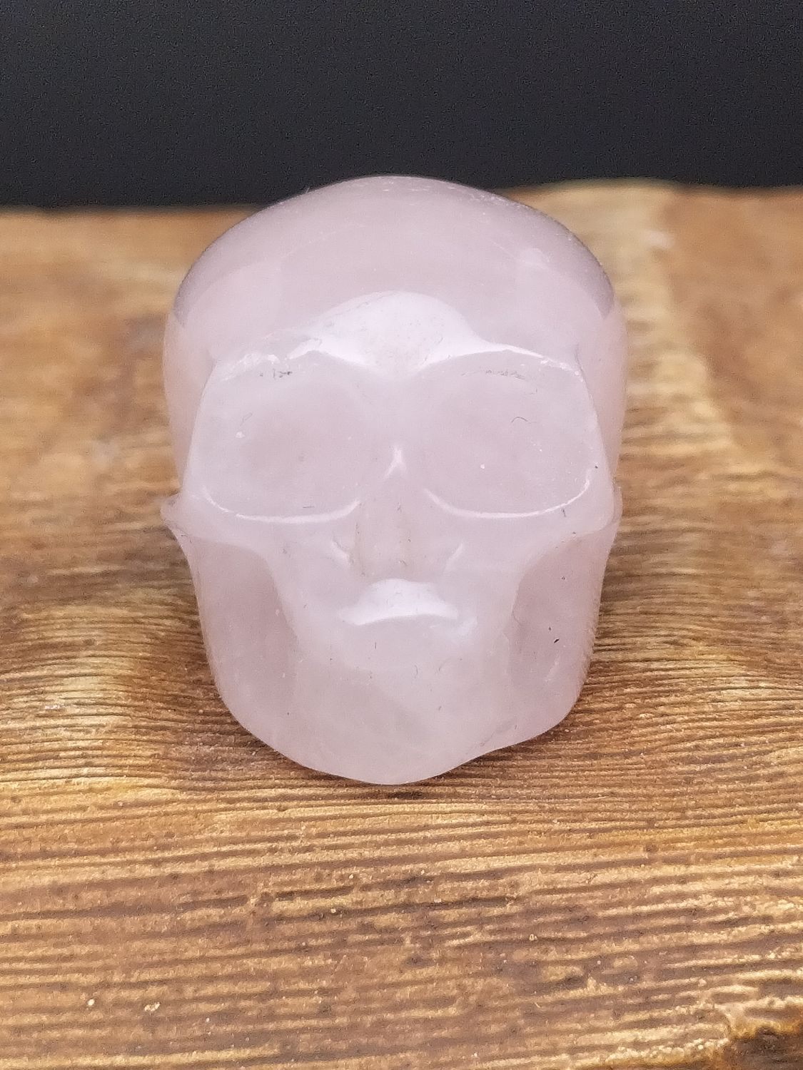 Rozenkwarts mini skull