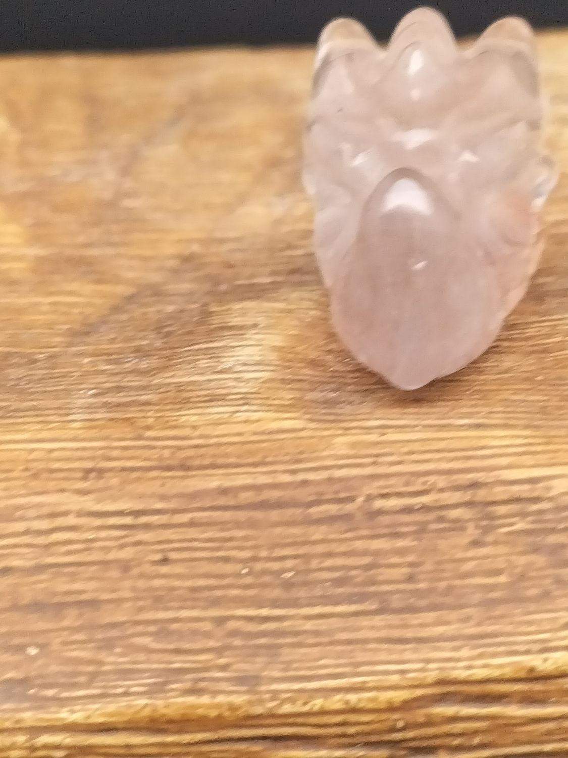 Kwarts mini drakenkop