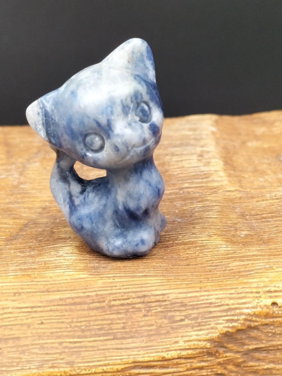 Blauwe Aventurijn Katje