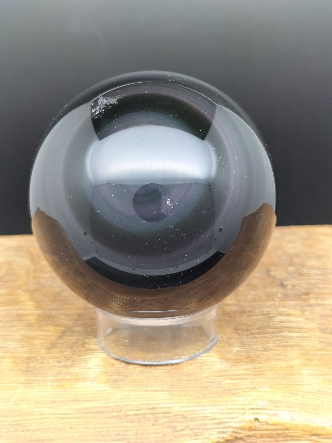 Regenboog Obsidiaan Bol