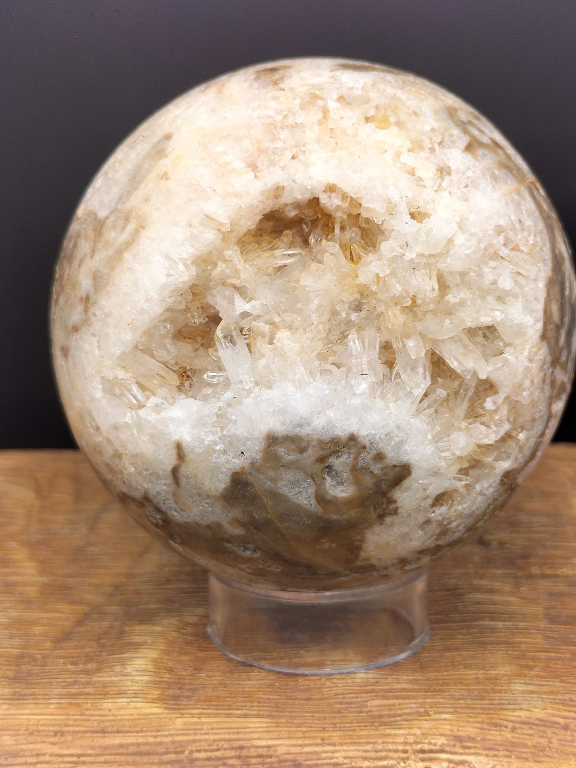 Kwarts Bol met Druzy