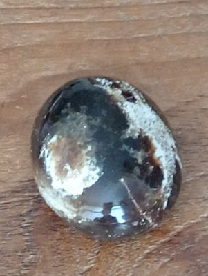 Zwarte Opaal Handsteen