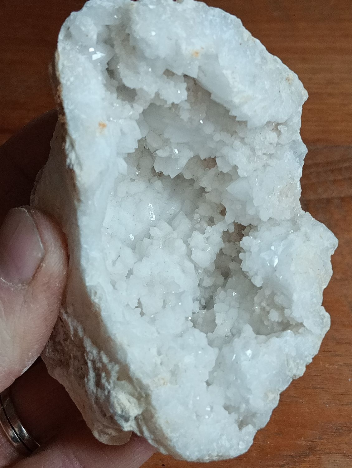 Bergkristal Geode