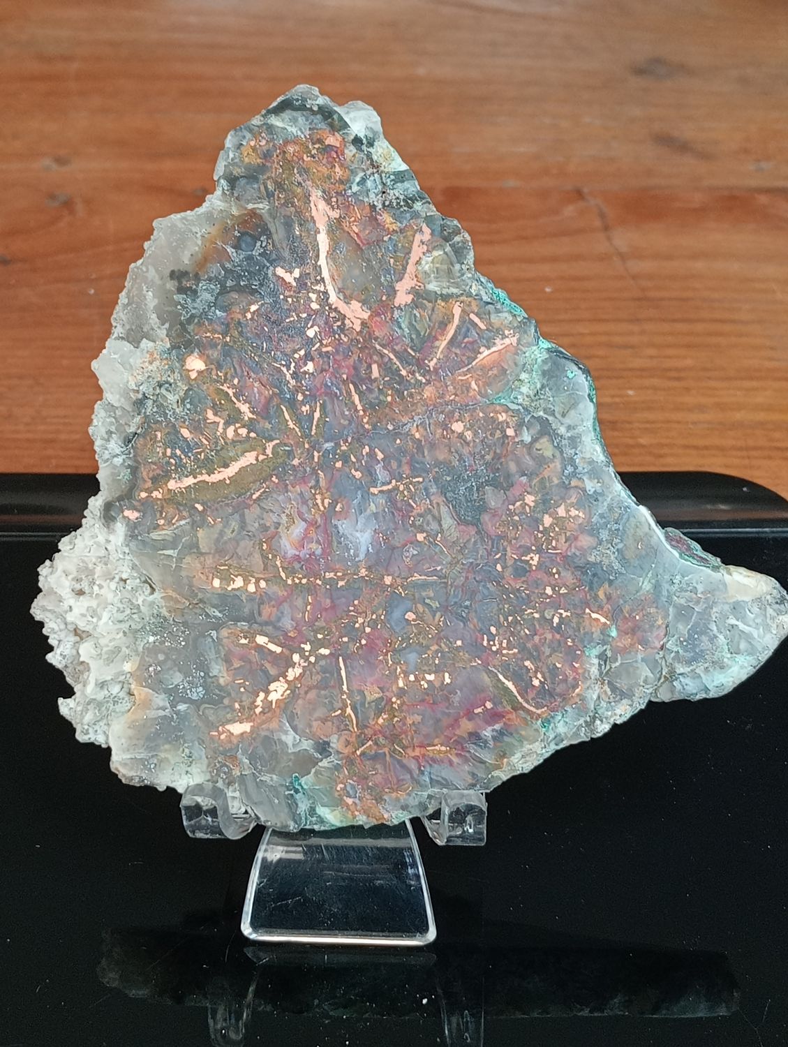 Chrysocolla met Koper