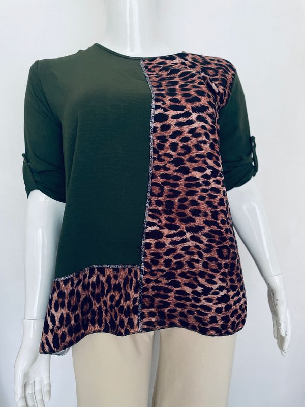 Tunique côté leopard