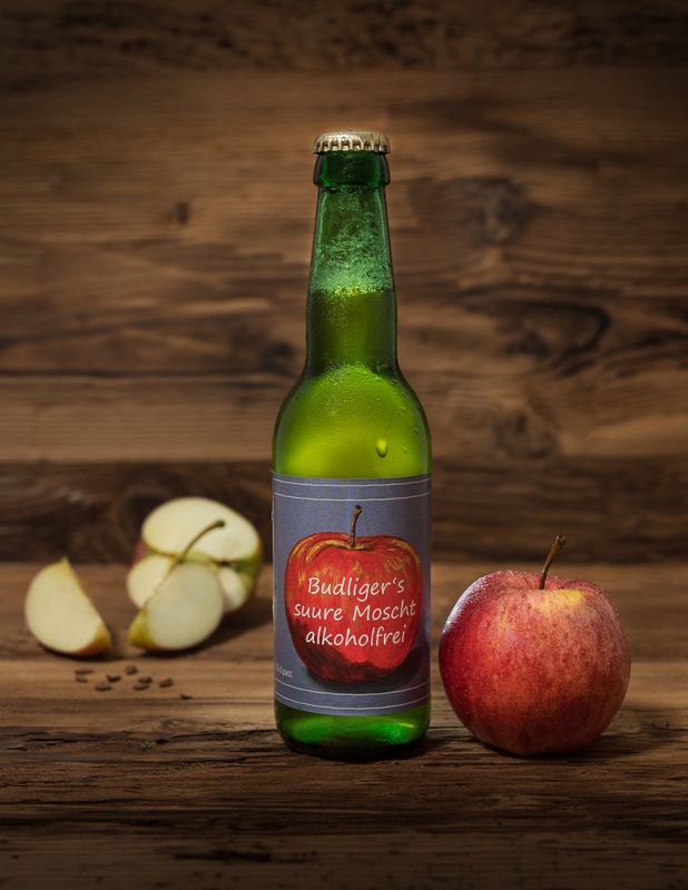 Budliger&#39;s Suure Moscht alkoholfrei