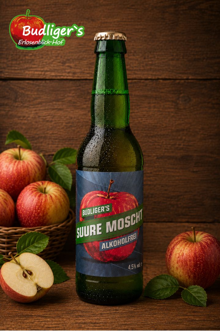 Budliger's Suure Moscht alkoholfrei