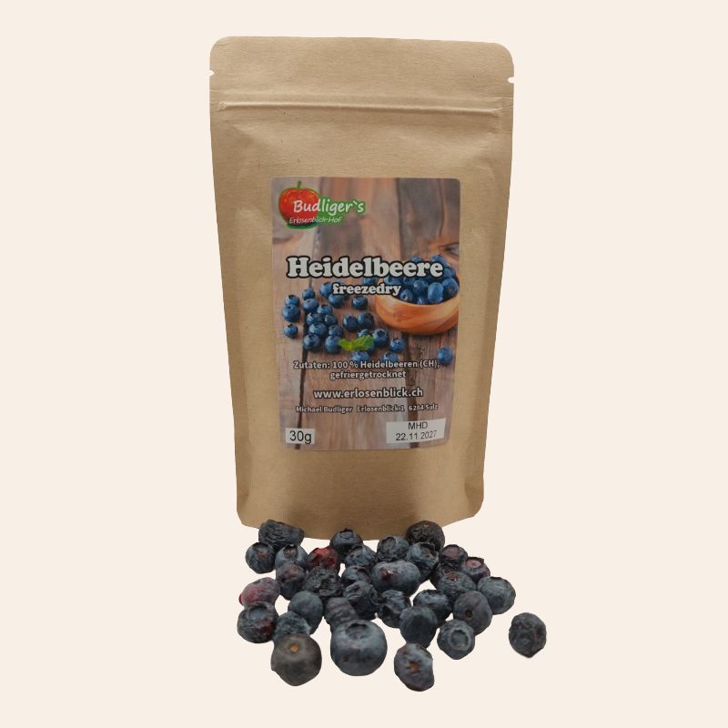 Freezedry Heidelbeeren