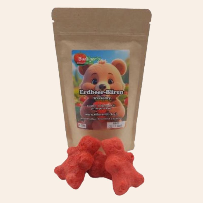 Freezedry Erdbeer-Bären