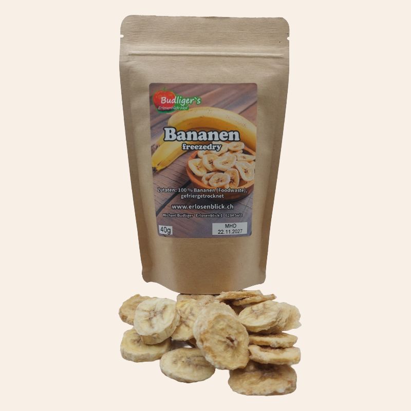 Freezedry Bananen