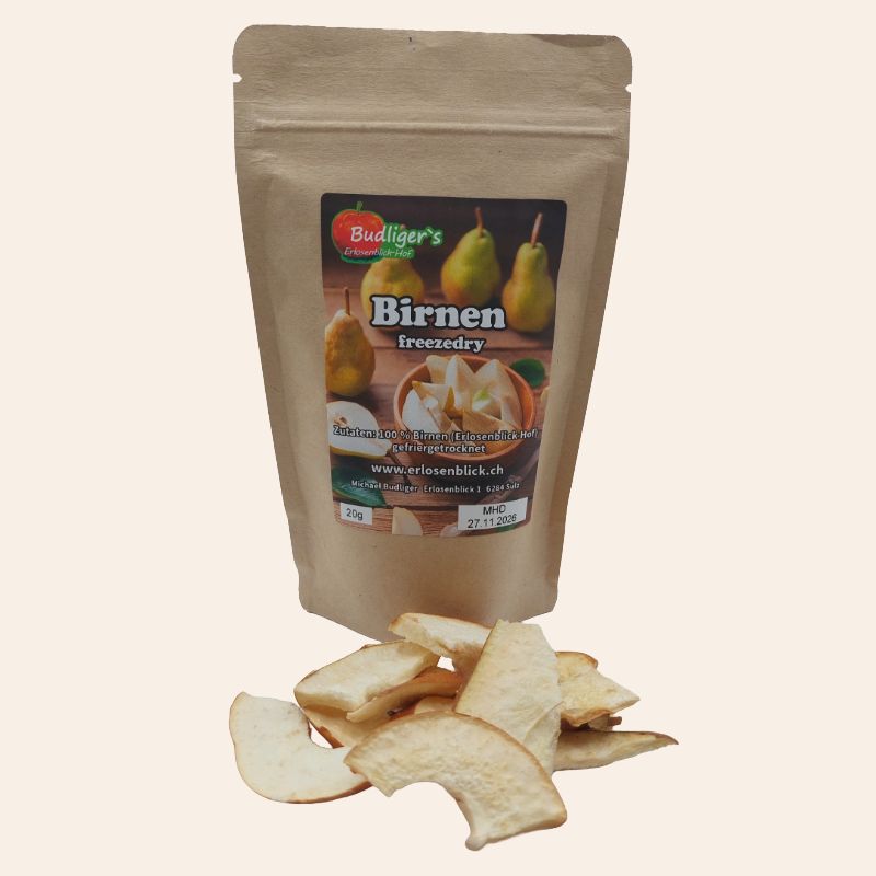 Freezedry Birnen