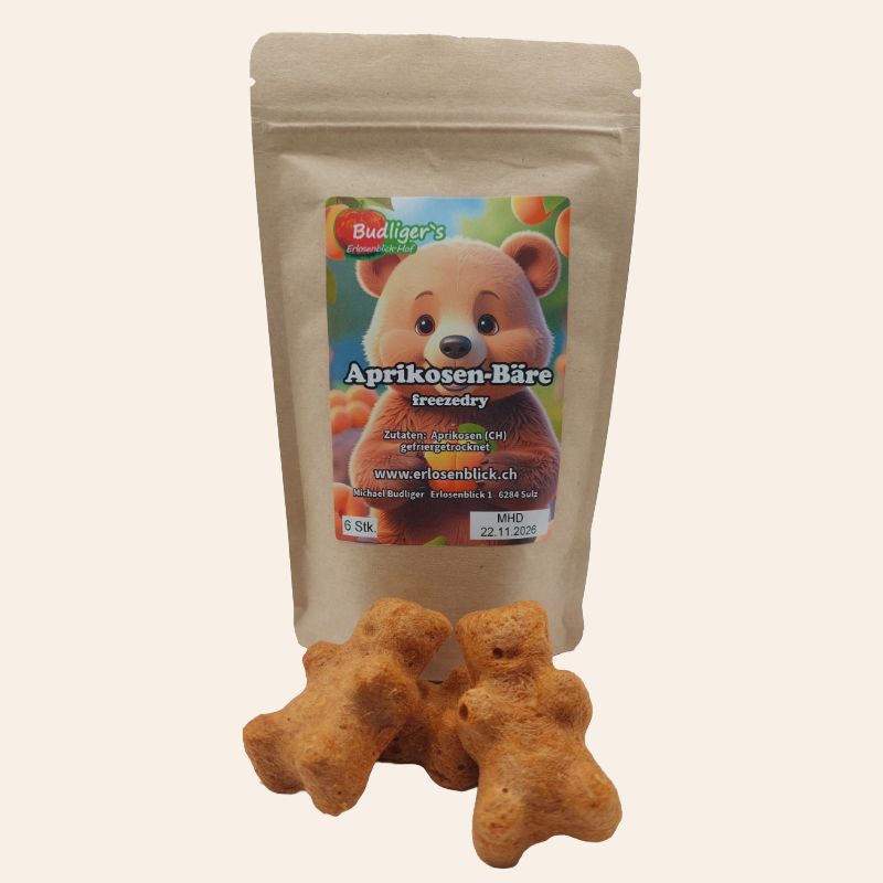 Freezedry Aprikosen-Bären