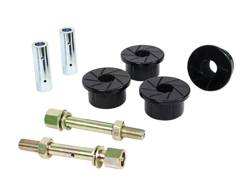 Whiteline Rear Leaf Spring - Front Eye Bushing and Greaseable Pin Kit to Suit Ford Ranger PY 4wd and VW Amarok T1 4Motion