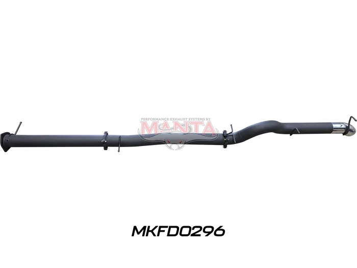 Manta Exhaust system Ford Ranger Next Gen Ranger V6 4in DPF Back Without Centre Muffler