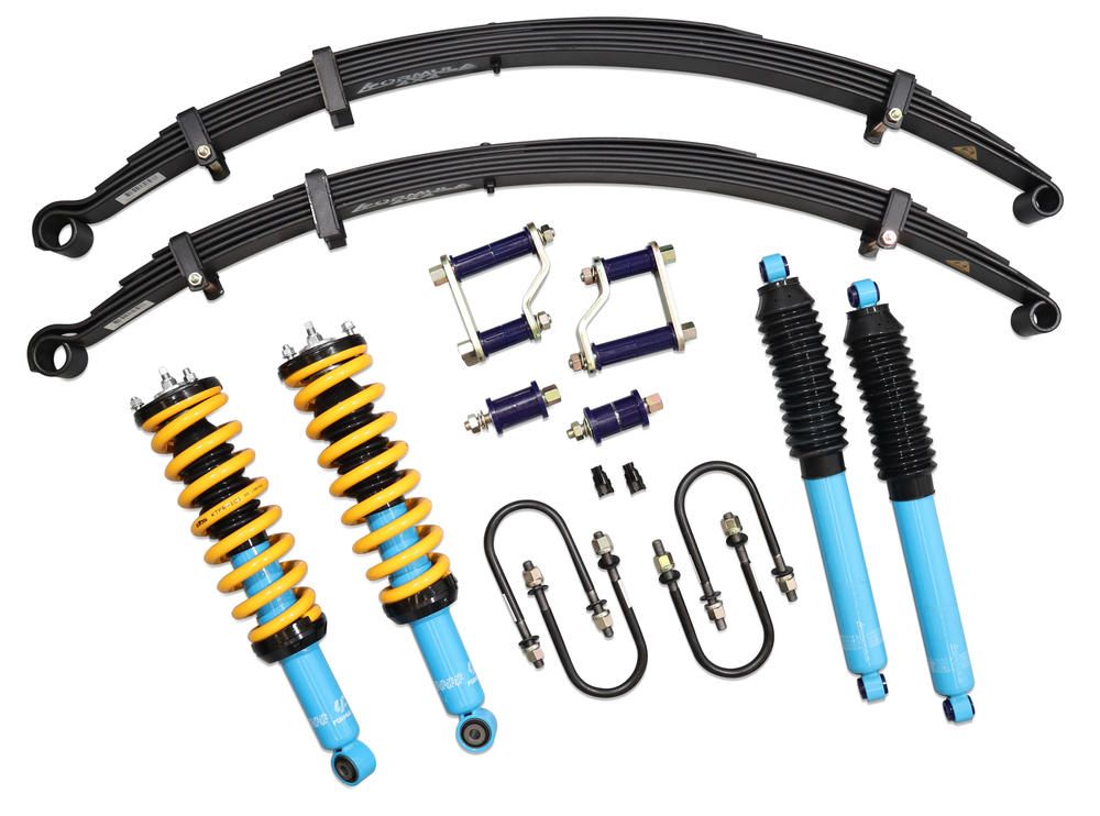 2 Inch 50mm Formula 4x4 Lift Kit with Height Adjustable ReadyStruts to suit Isuzu D-Max TFS, RG01 2019-on &amp; Mazda BT-50 TFS, RG04 2020-on
