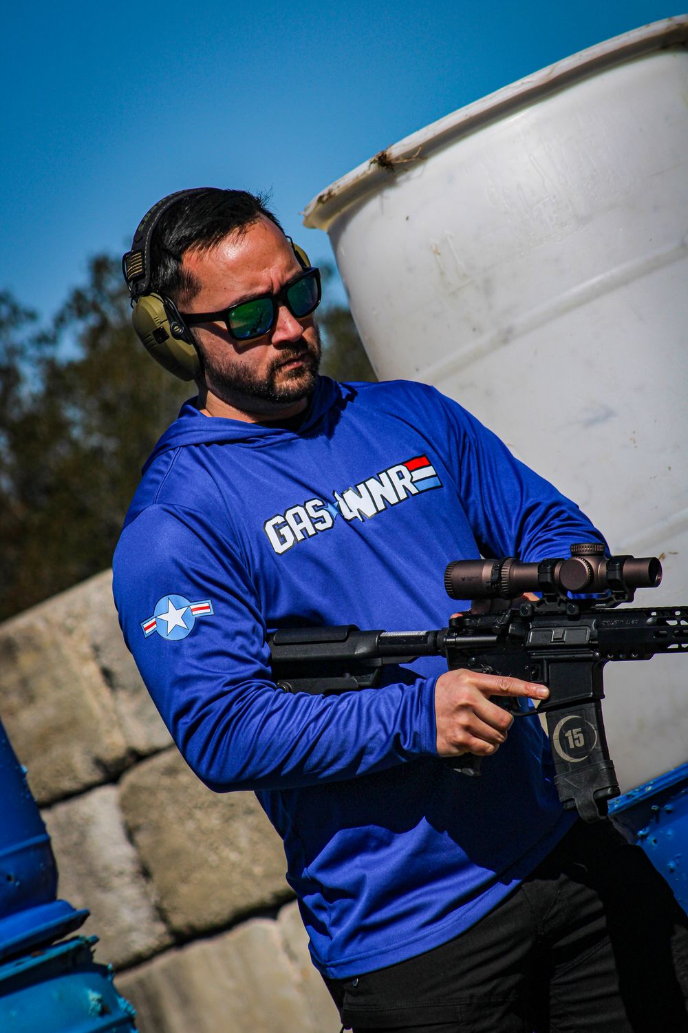 GASGNNR Hooded Sun Shirt
