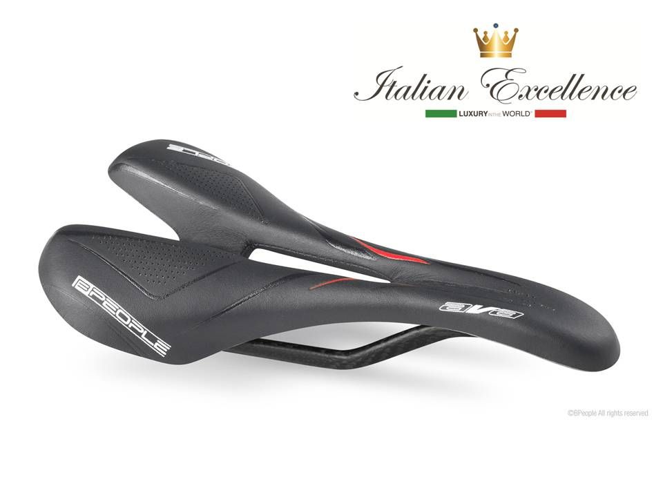 Italian Hand Made 4K Carbon Fiber Frame Bicycle Saddle...