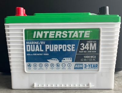 Interstate Marine/RV Dual Purpose Battery