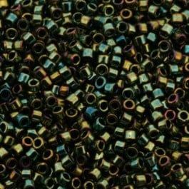 Miyuki Delica 11/0 DB-0024 Metallic Green AB