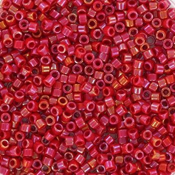 Miyuki Delica 11/0 DB-0214 Opaque Luster Red