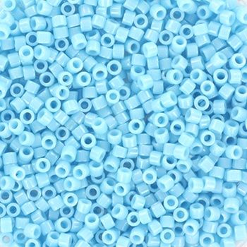 Miyuki Delica 11/0 DB-0215 Opaque Luster Turquoise Blue