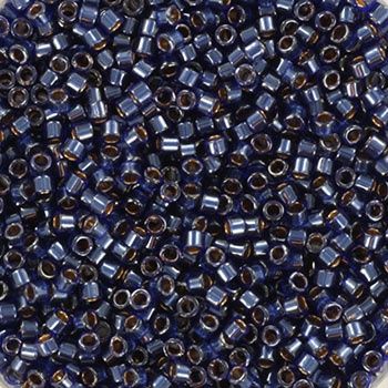 Miyuki Delica 11/0 DB-0278 Lined Luster Cobalt