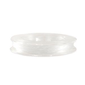 Elastic cord 0.8mm Transparent