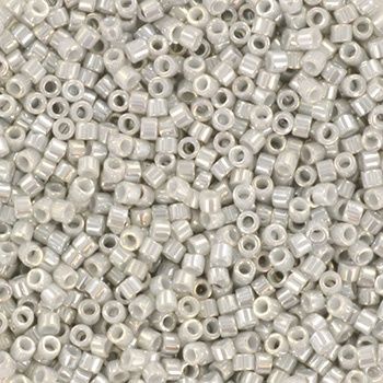 Miyuki Delica 11/0 DB-0252 Opaque Luster Grey