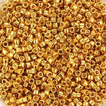 Miyuki Delica 11/0 DB-0031 24kt Gold Plated