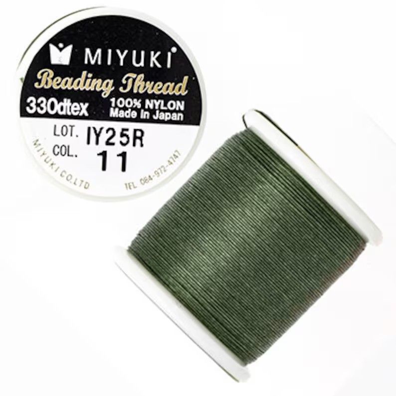 Miyuki Beading thread (11) Green