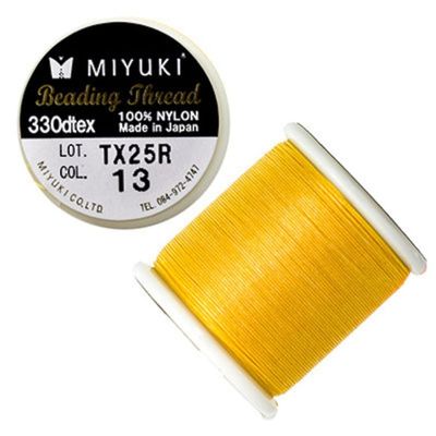 Miyuki Beading thread (13) Yellow