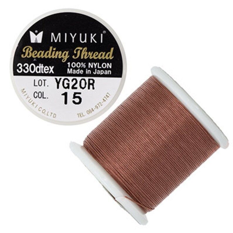 Miyuki Beading thread (15) Nutmeg